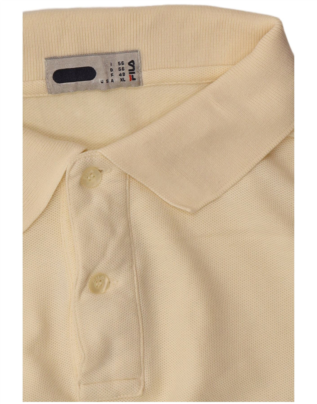 FILA Polo Homme IT 56 2XL Jaune