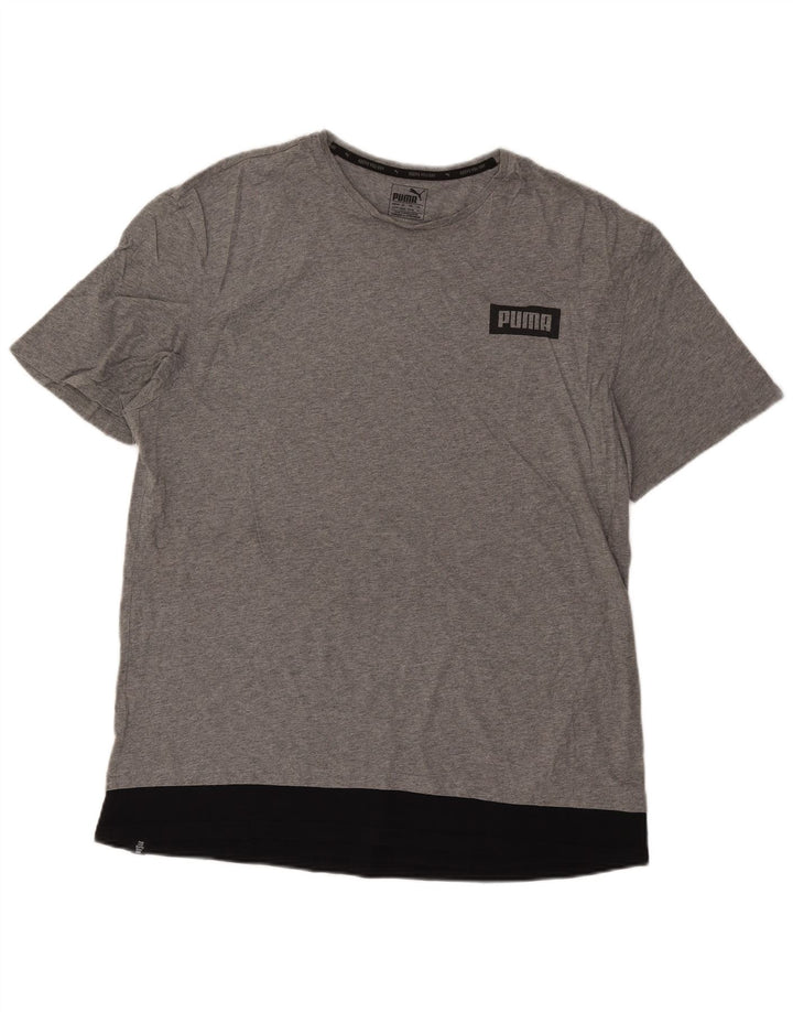 Puma T-Shirt Graphique Homme XL Gris