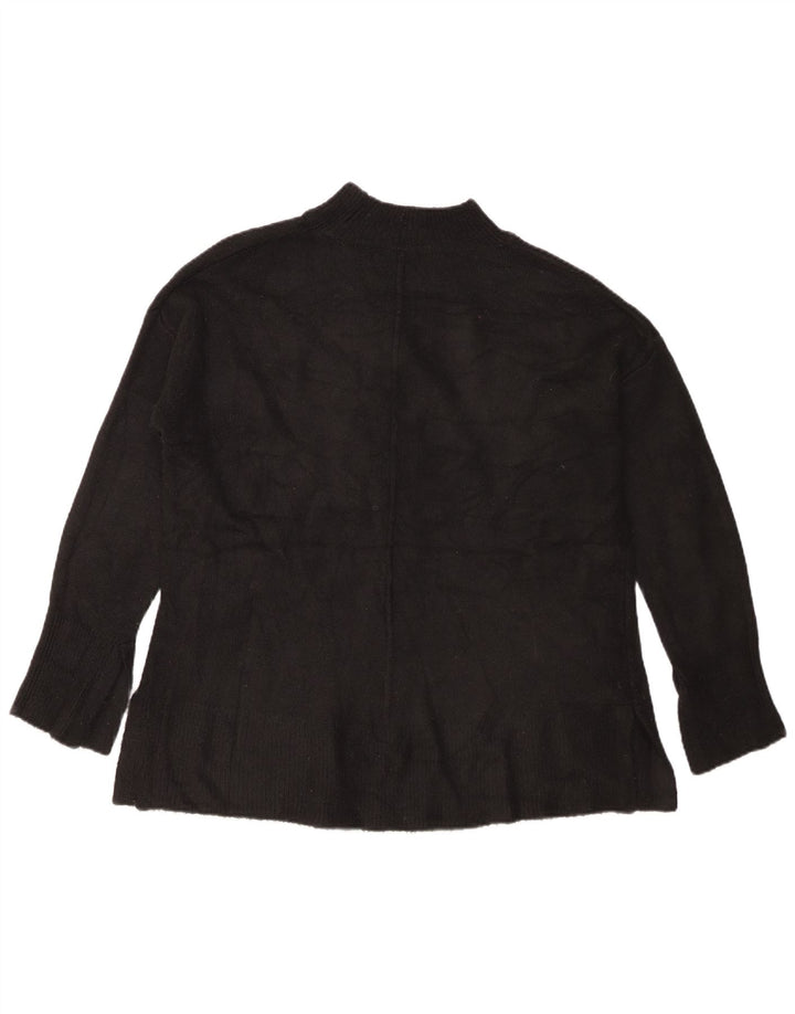 Marks & Spencer Pull à col roulé pour femme UK 14 Noir moyen