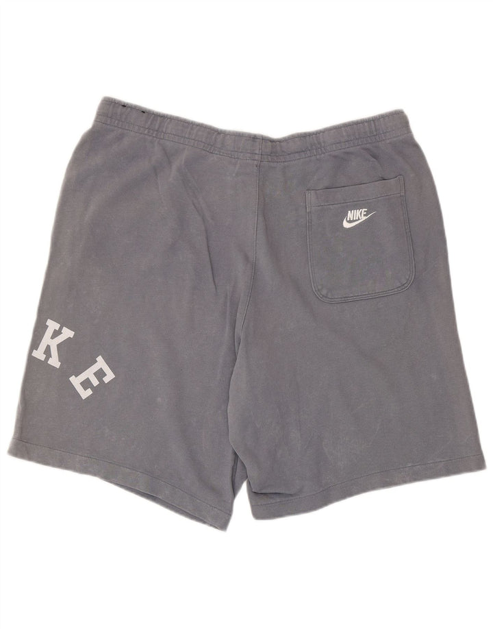 Nike Short de sport graphique pour homme XL en coton gris