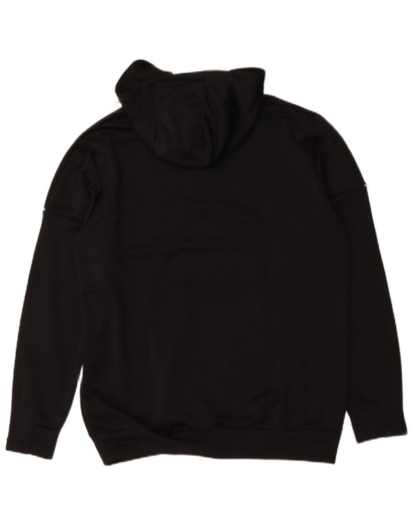 Adidas Homme Aeroready Zip Neck Sweat à capuche Large Noir Polyester