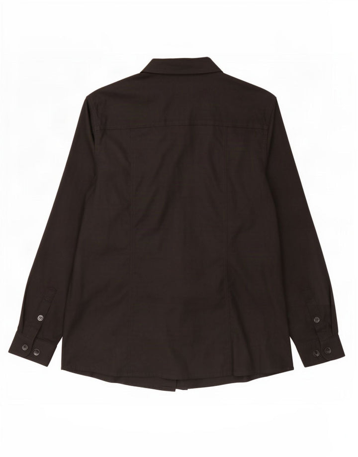 Marina Rinaldi Chemise Femme Taille 21 Coton Noir Moyen