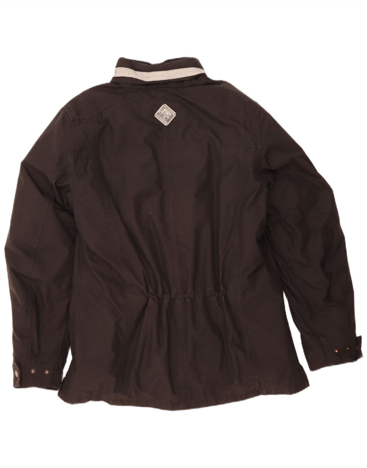 Tucano Urbano Veste utilitaire à capuche pour homme UK 40 Large Noir Polyester
