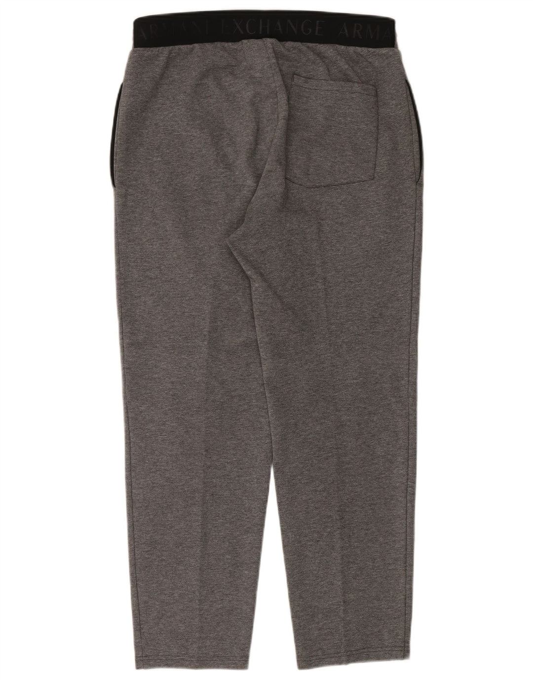 Armani Exchange Pantalon De Survêtement Gris Moyen Coton Homme