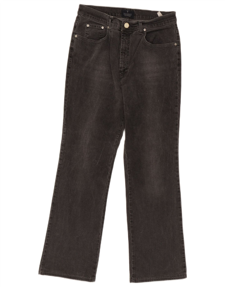 Trussardi Jean Bootcut W31 L28 Gris Coton Femme