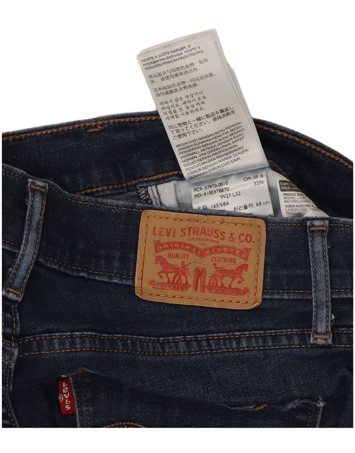 Levi's Jean Curvy Bootcut Femme W27 L32 Bleu Marine Coton