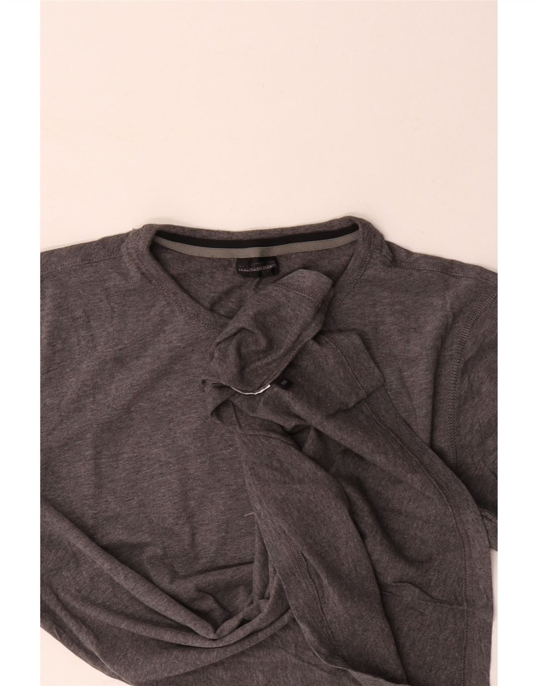 NAPAPIJRI Haut Graphique Manches Longues Homme Gris Moyen