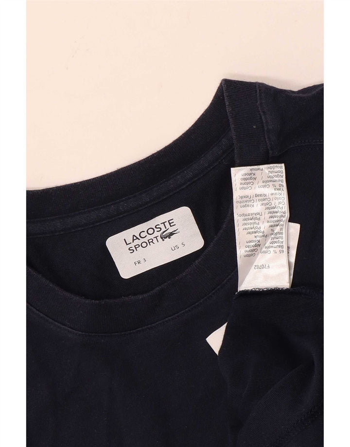Lacoste T-Shirt Homme Top Taille 3 Petit Bleu Marine Coton