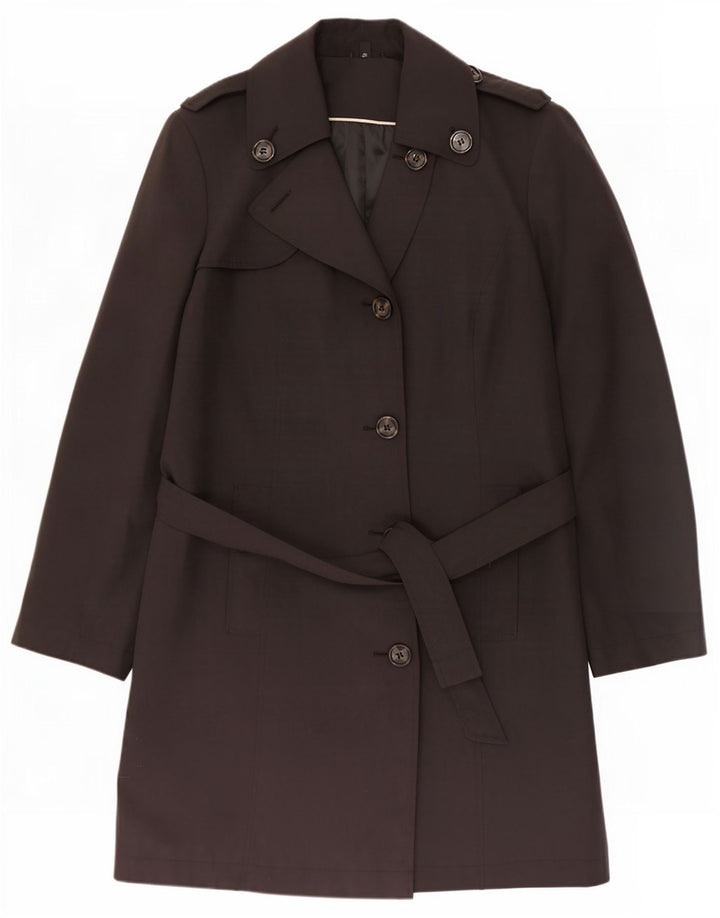 Marks & Spencer Trench-Coat Femme UK 22 3XL Noir Polyester