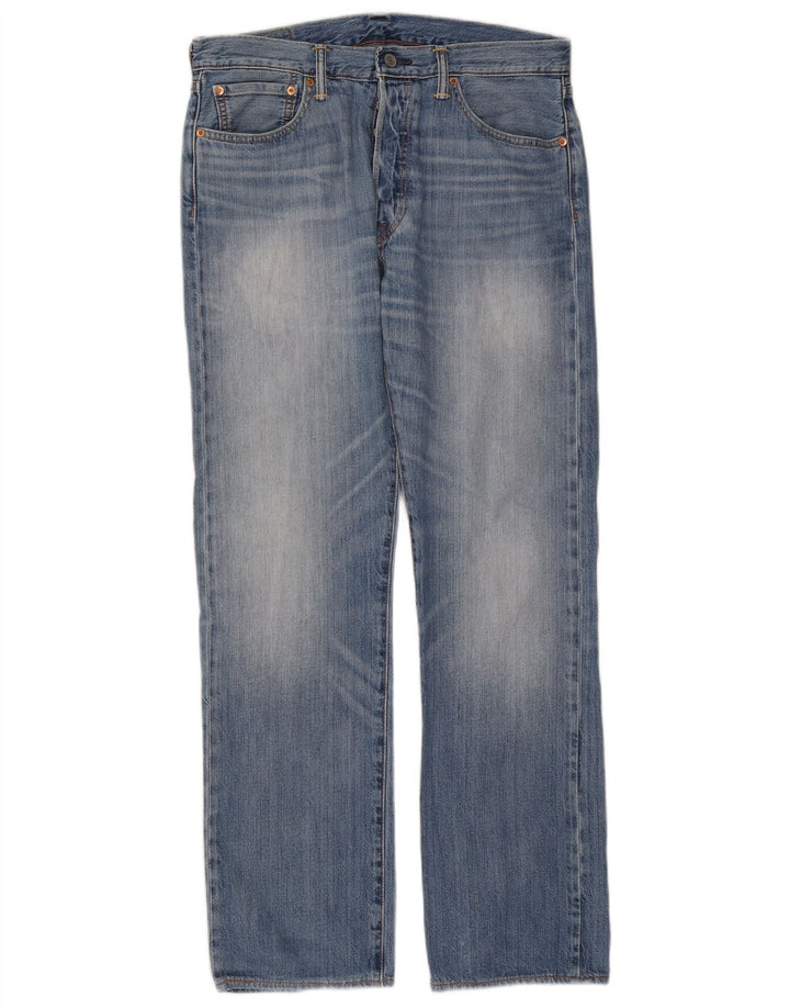Levi's Jean Droit 501 Homme Bleu W32 L32 Coton