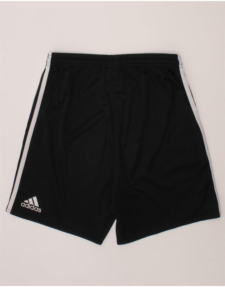 ADIDAS Boys Juventus Sport Shorts 13-14 Years  Black Polyester Vintage Adidas and Second-Hand Adidas from Messina Hembry 