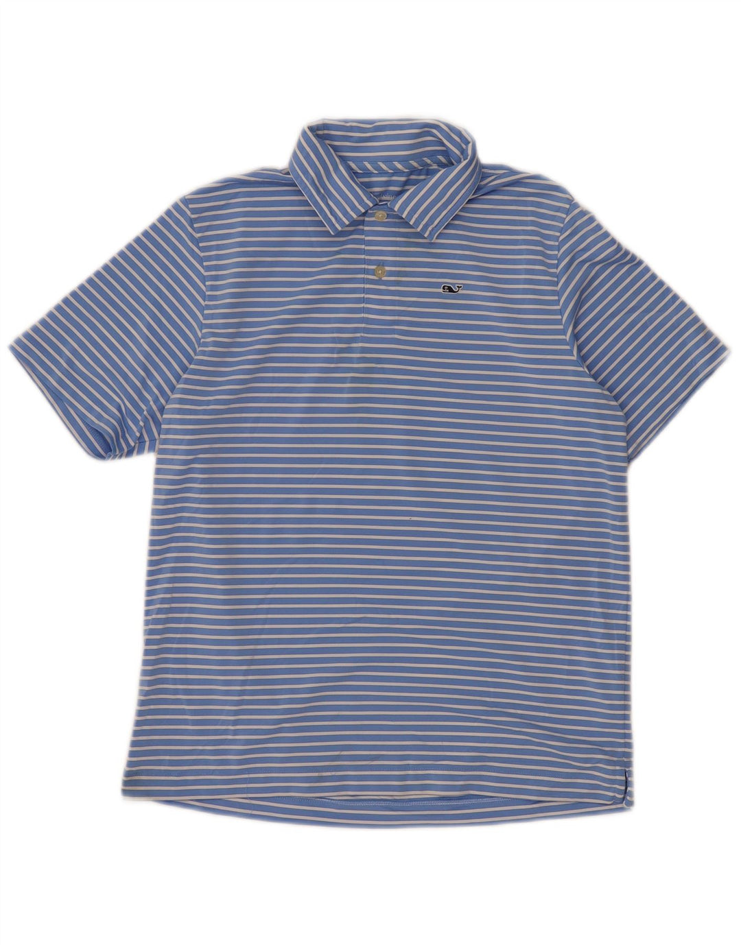 VINEYARD VINES Polo Garçon 15-16 ans Grand Bleu Rayé Polyester