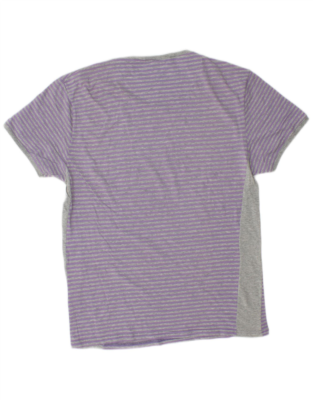 KAPPA T-Shirt Homme Top XL Violet Pinstripe Coton