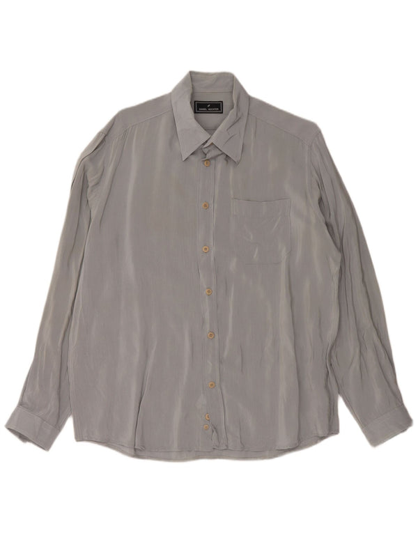 Daniel Hechter Chemise homme Taille 16 41 Grand Gris
