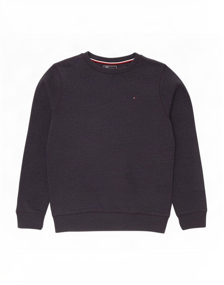 Tommy Hilfiger Sweatshirt Jumper Garçon 15-16 ans Gris Coton
