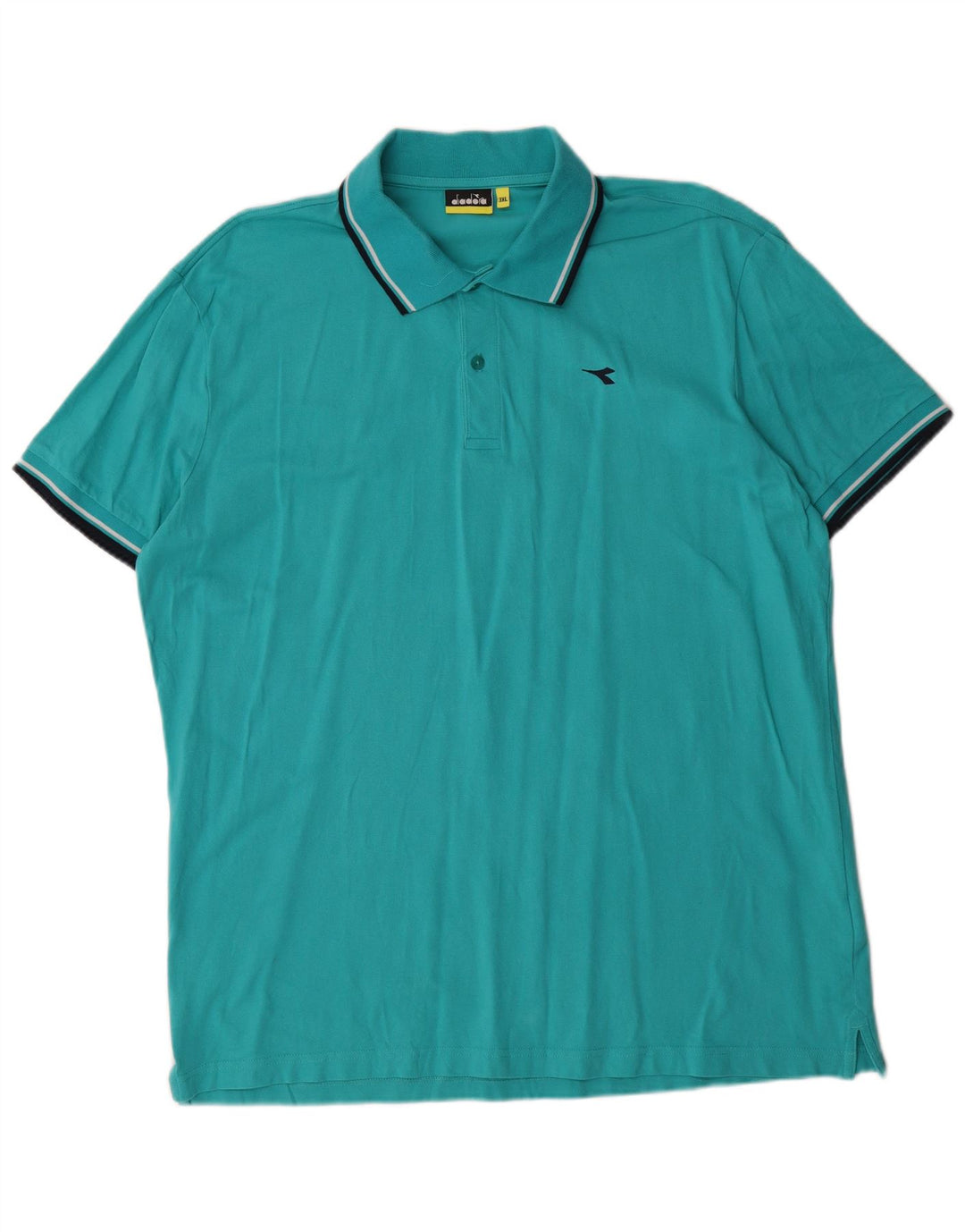 Diadora Polo Homme 3XL Coton Turquoise