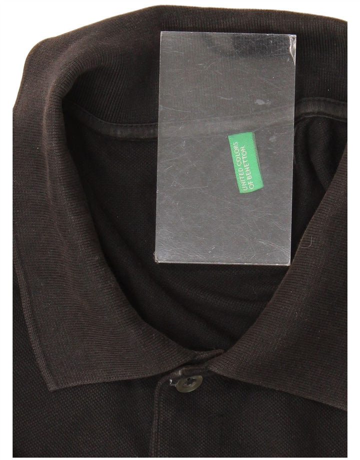 Benetton Polo Homme Grand Noir