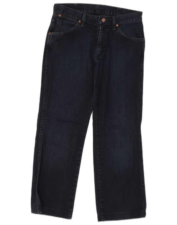 Wrangler Jean Droit Alaska W30 L26 Homme Bleu Marine Coton