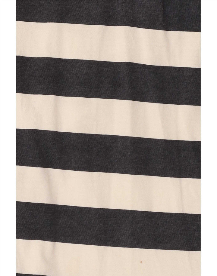 Polo Homme Trussardi Coton Rayé Blanc Moyen