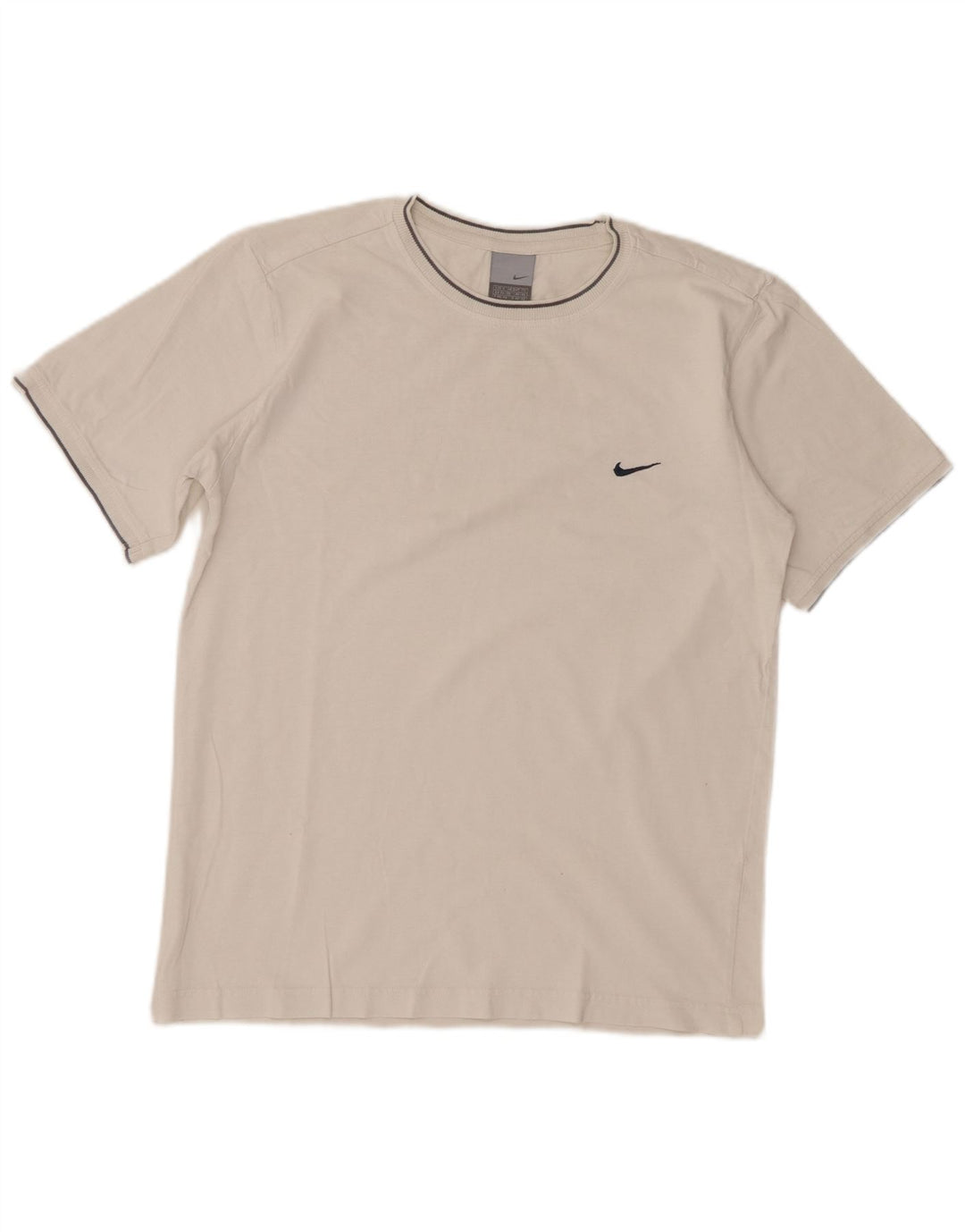 Nike T-shirt pour homme UK 36/38 Small Blanc cassé