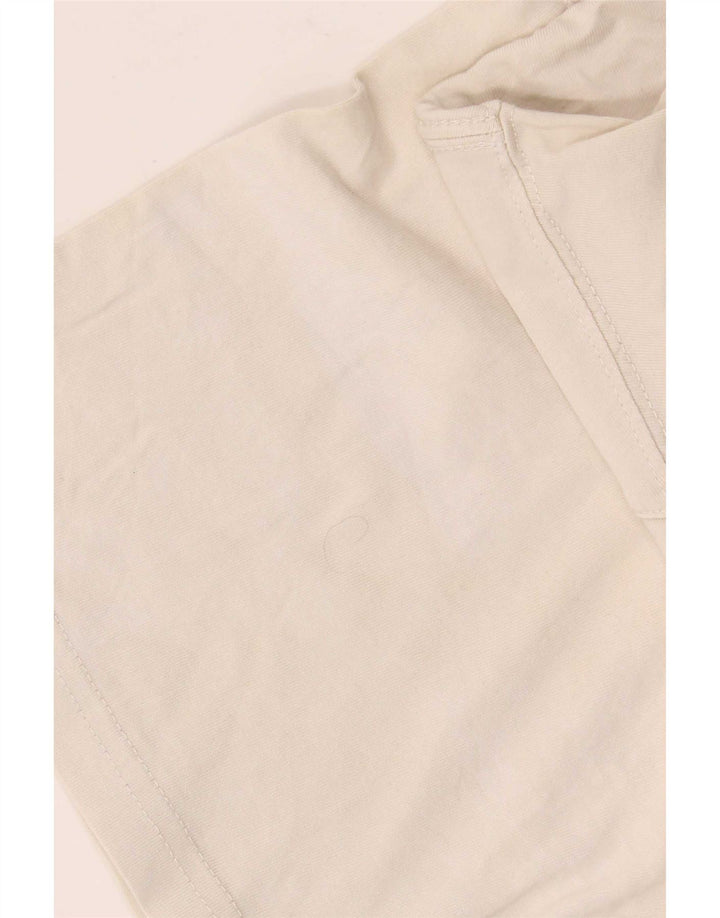 Nike T-shirt pour homme en coton blanc cassé moyen