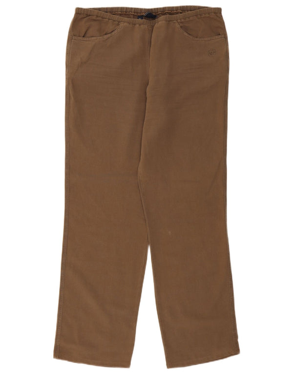 Murphy & Nye Pantalon décontracté droit pour femme XL W36 L31 Coton kaki