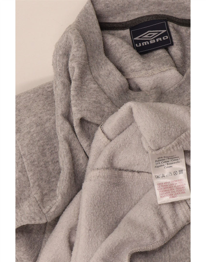 Umbro Sweatshirt Jumper XL Gris Coton Homme