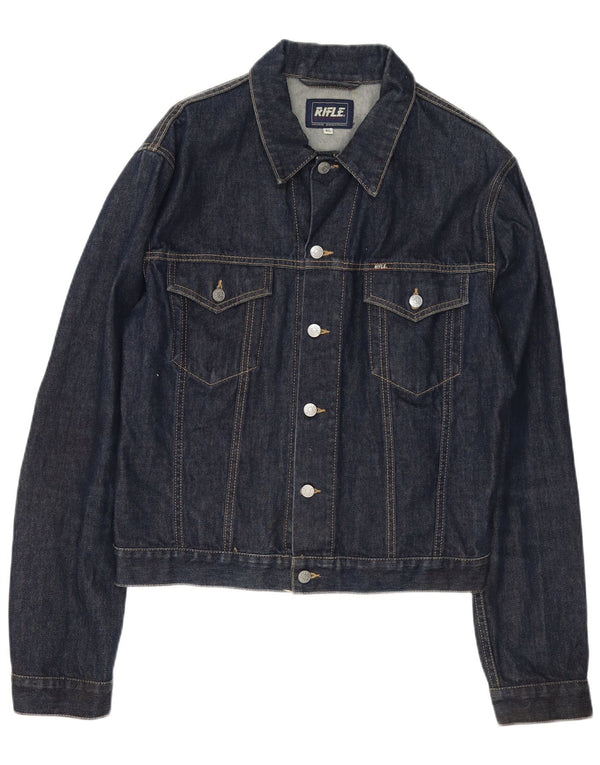 Rifle Veste en Jean Homme UK 42 XL Bleu Coton