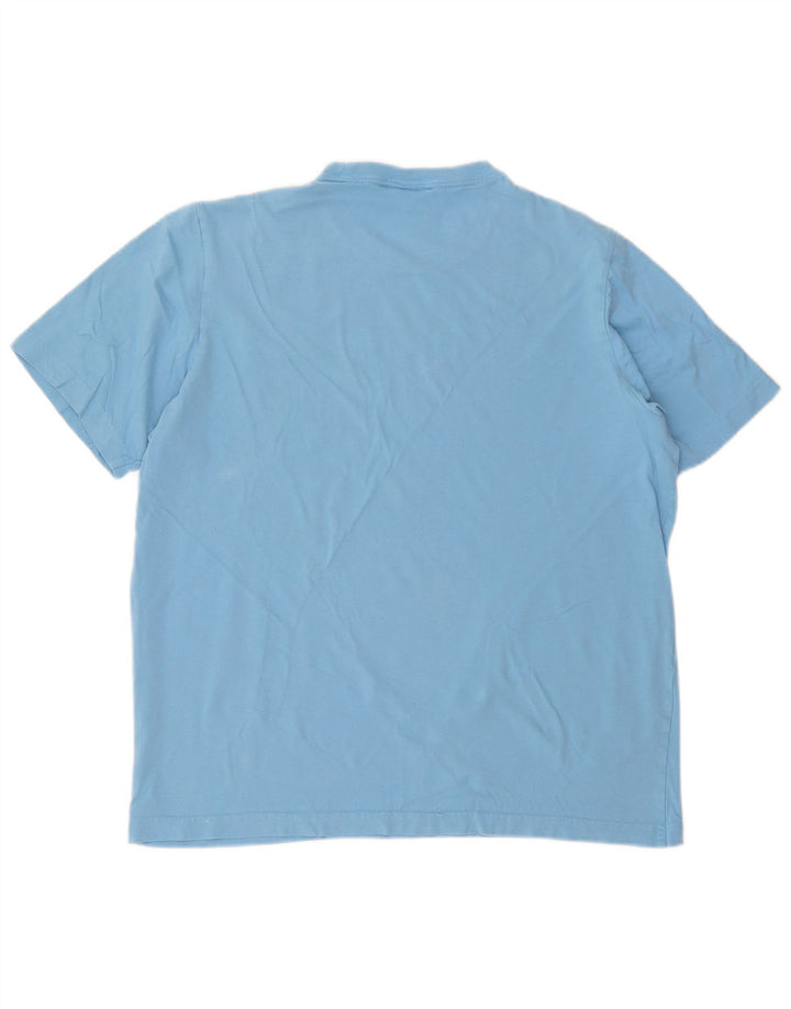 Adidas T-Shirt Homme Haut Grand Bleu Coton