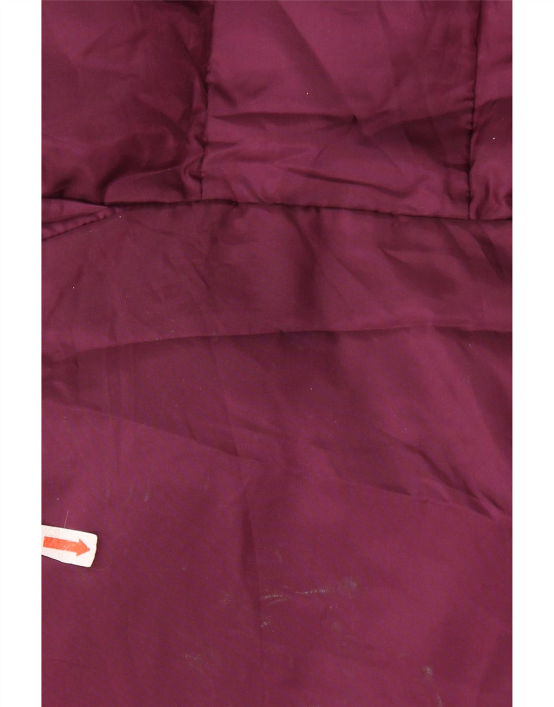 Puma Veste rembourrée pour femme UK 14 Medium Burgundy Colourblock Nylon