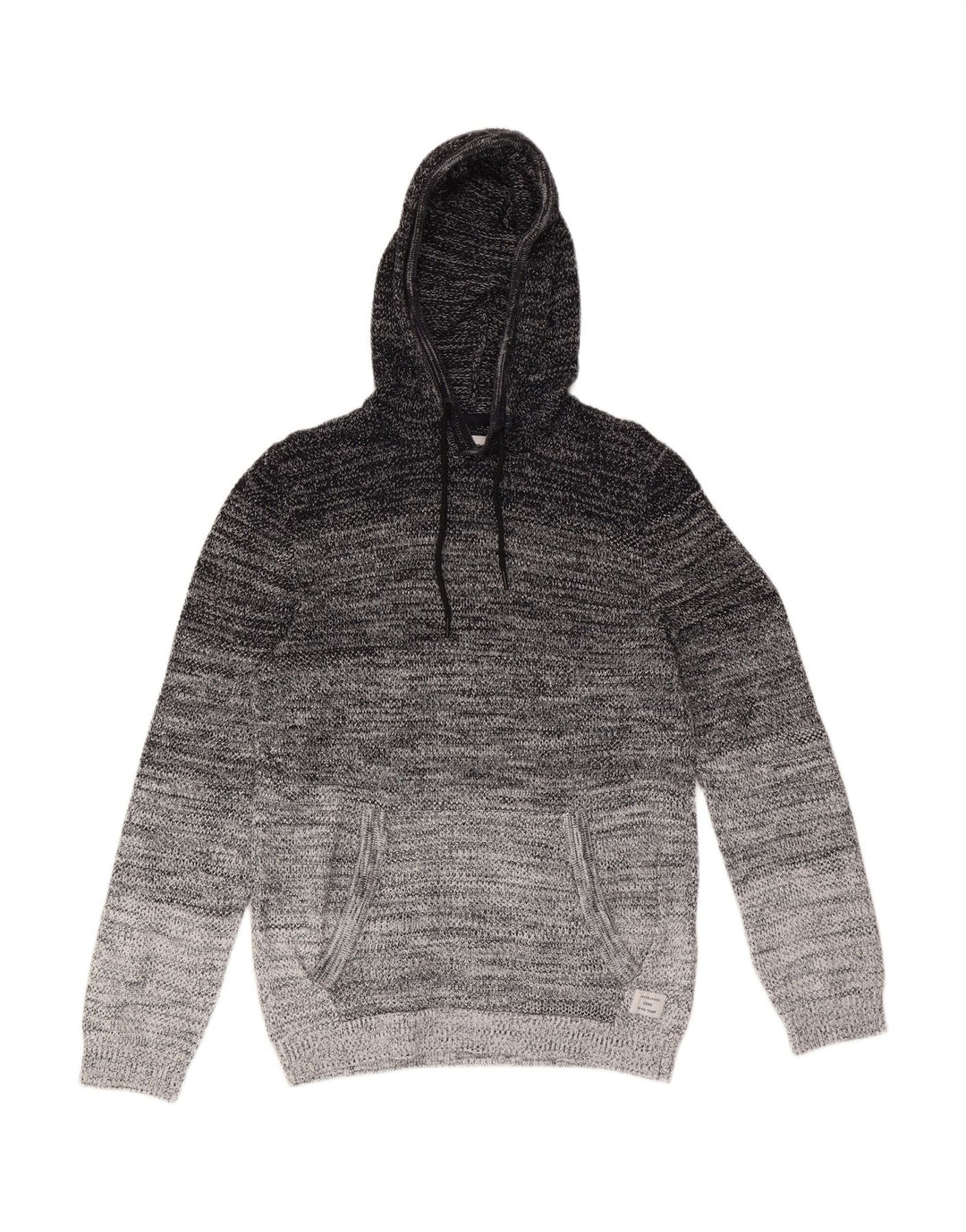 JACK & JONES Mens Jumper Sweater Large Grey Colourblock