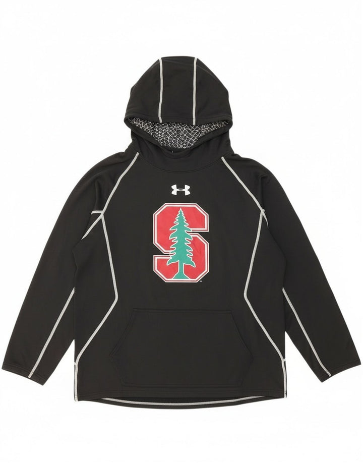 Under Armour Sweat à capuche graphique pour homme Noir Taille L