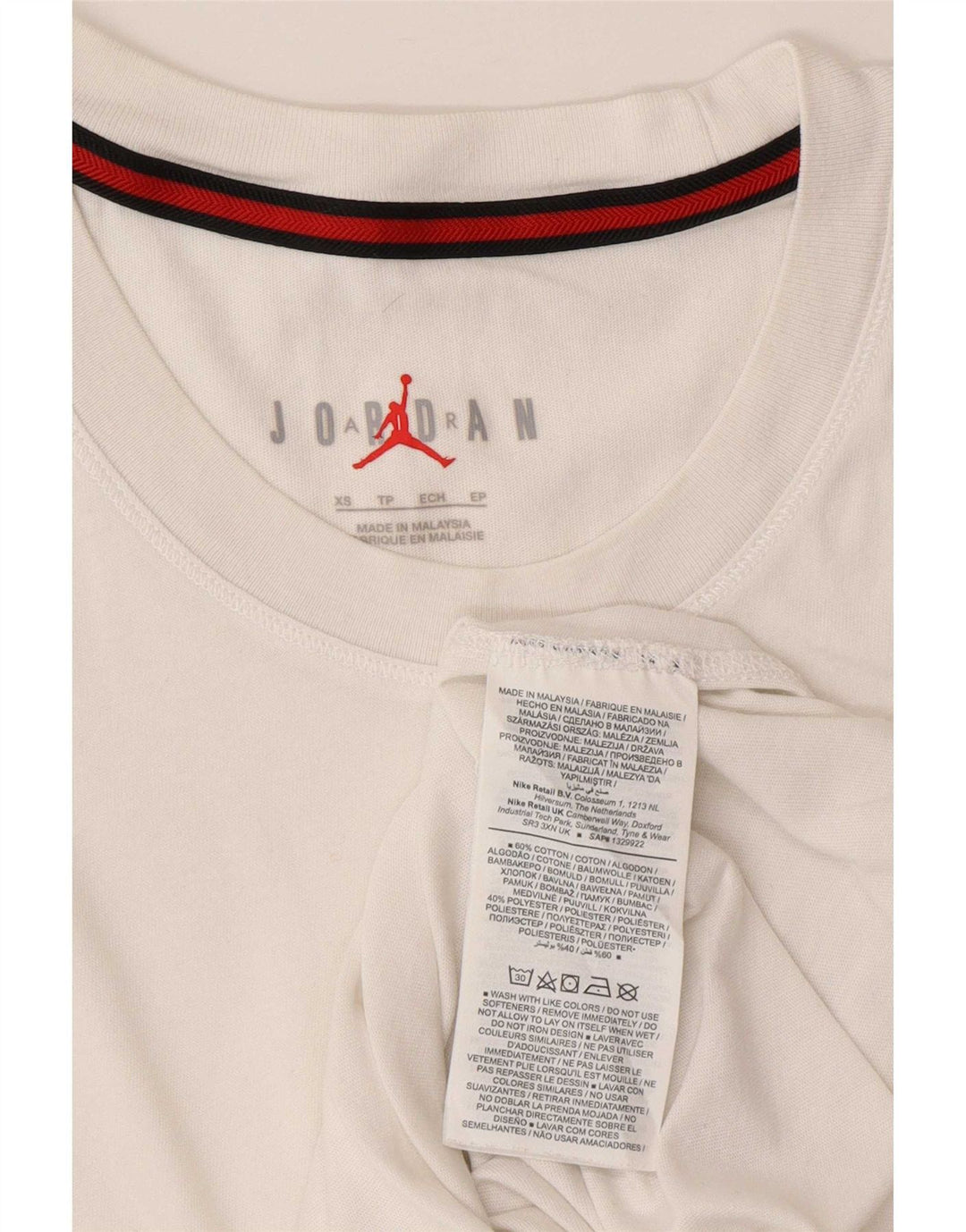 Jordan Débardeur pour homme XS Blanc Coton