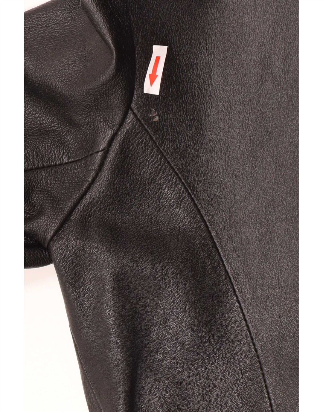 Calculus Manteau en cuir pour femme UK 14 Medium Noir