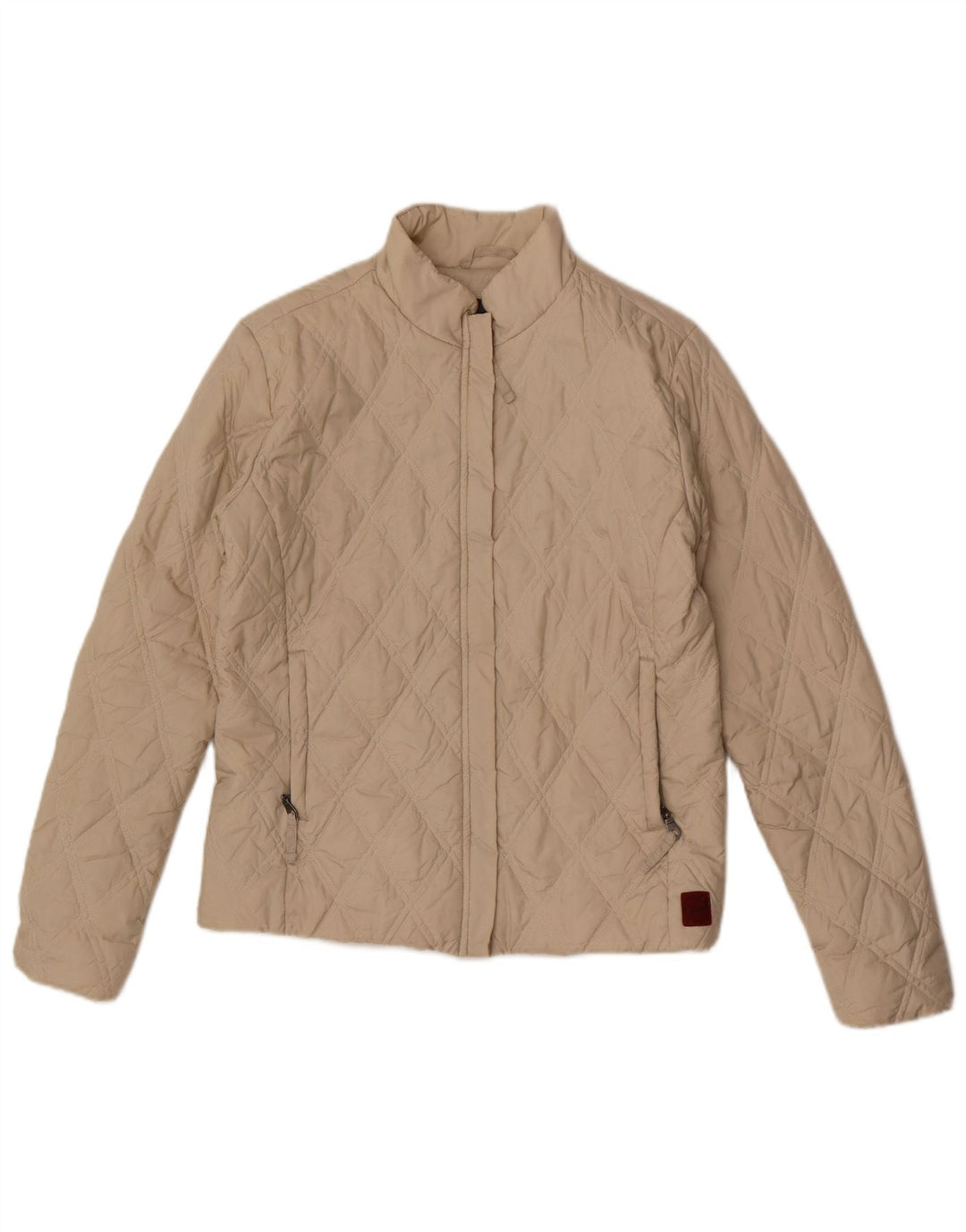 Murphy & Nye Veste matelassée pour femme UK 14 Beige moyen