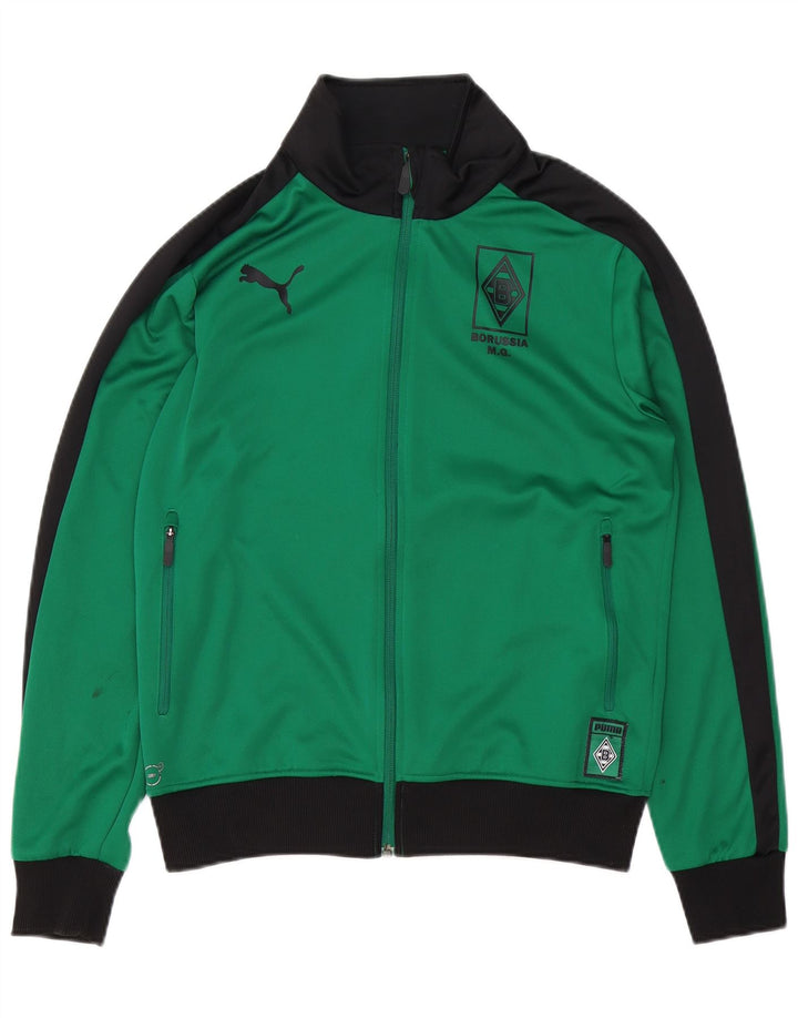 PUMA Veste de Survêtement Borussia Mönchengladbach Homme Vert Small