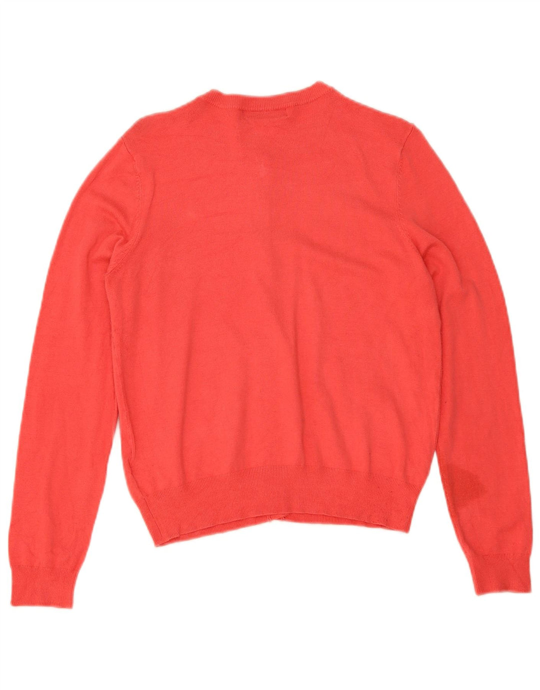 Marks & Spencer Pull Cardigan Femme UK 12 Viscose Rouge Moyen