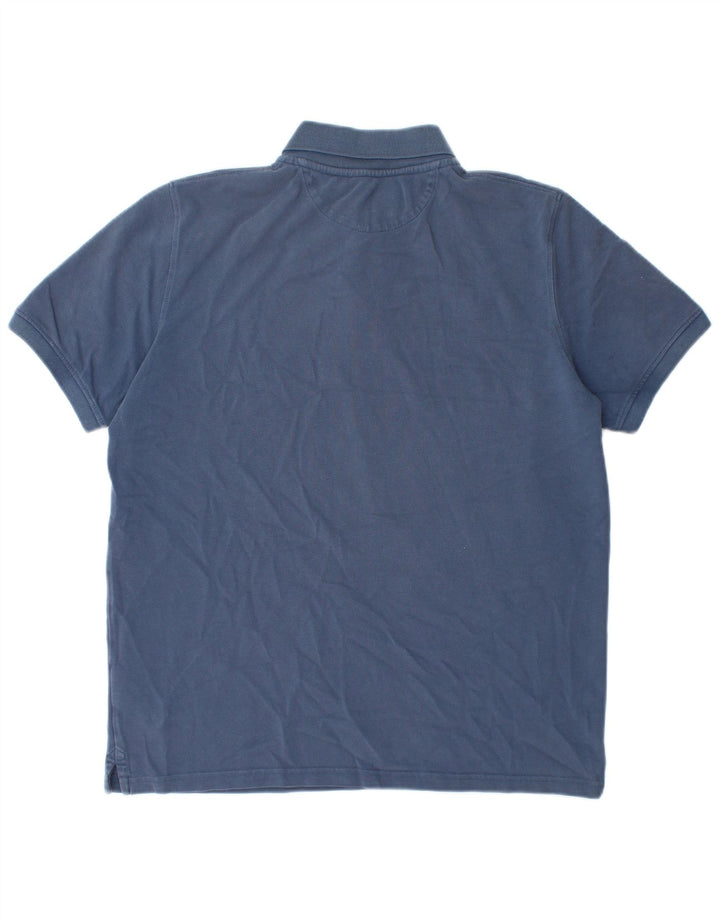 Timberland Polo Regular Fit Homme Bleu Marine Moyen Coton