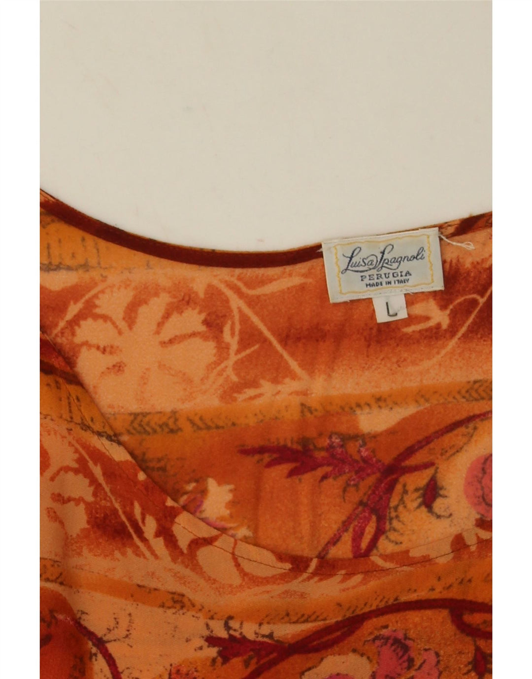 Luisa Spagnoli Chemisier pour femme UK 16 Grand motif floral multicolore