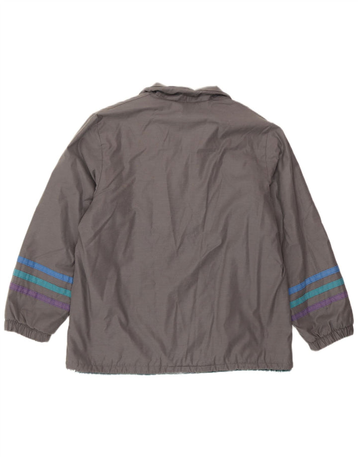 veste coupe-vent vintage pour hommes UK 38 Rayé gris moyen