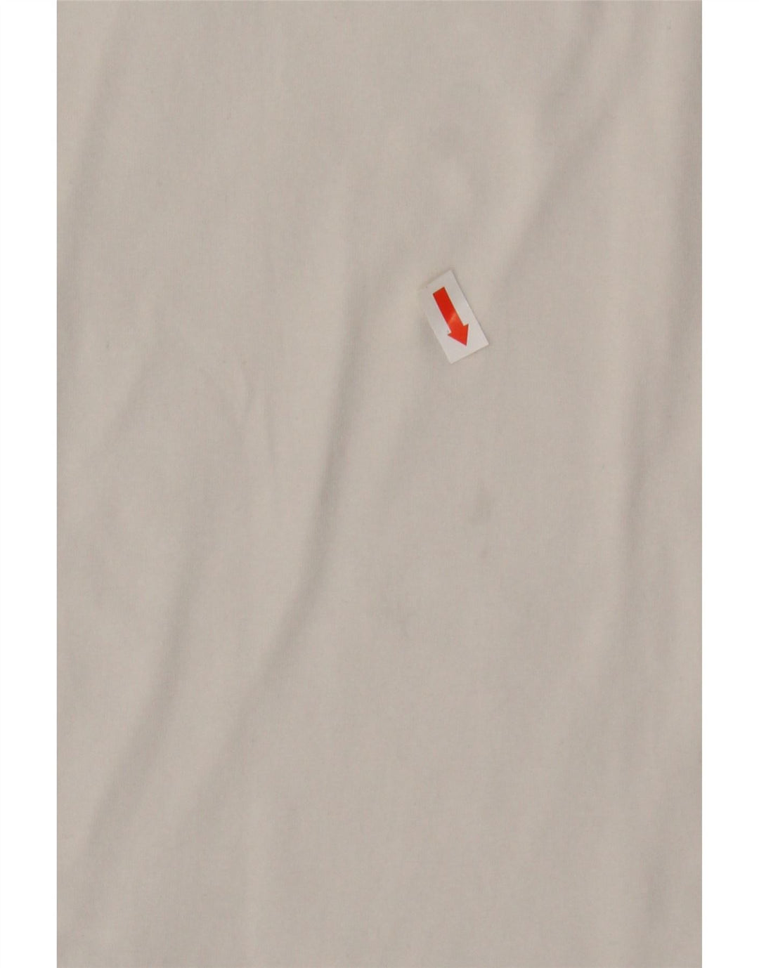 Ellesse T-shirt graphique pour femme UK 10 Small Blanc Coton