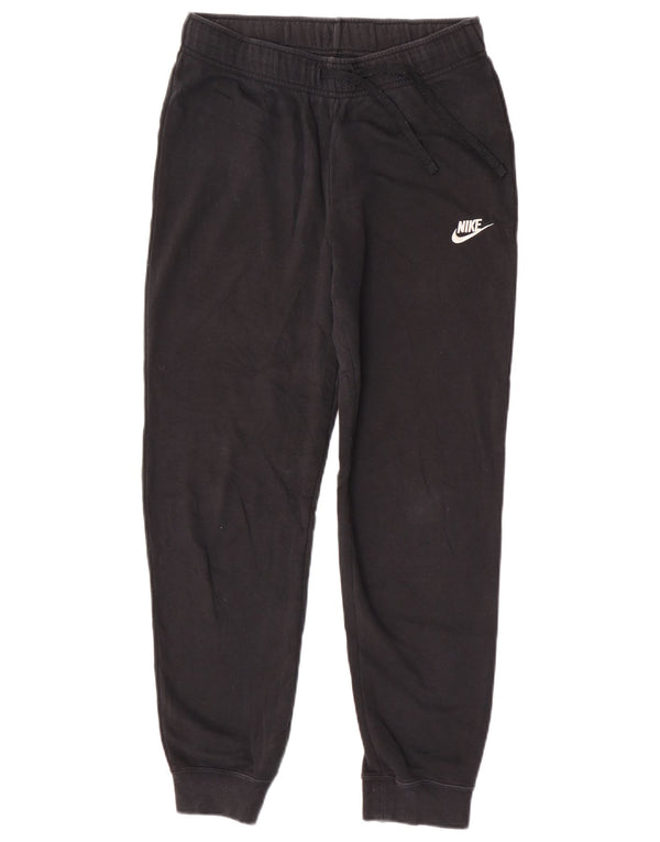 Nike Pantalon de survêtement pour femme en coton noir moyen UK 12