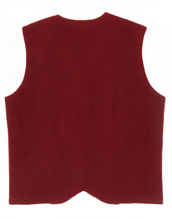 Fila Gilet en tricot pour homme en laine mouchetée marron moyen
