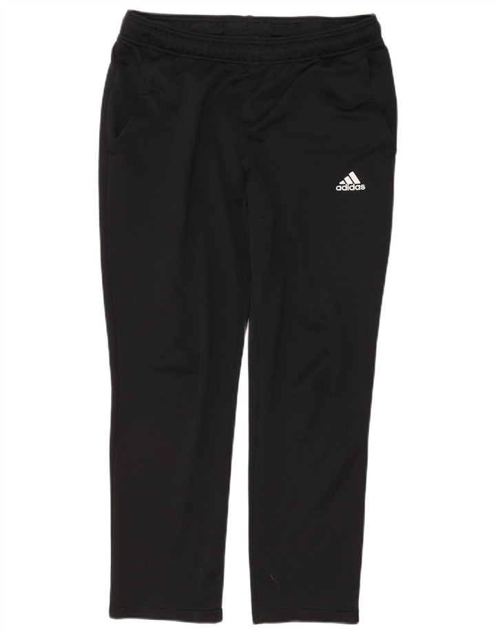 Adidas Pantalon de survêtement pour homme UK 36/38 Petit Noir Polyester
