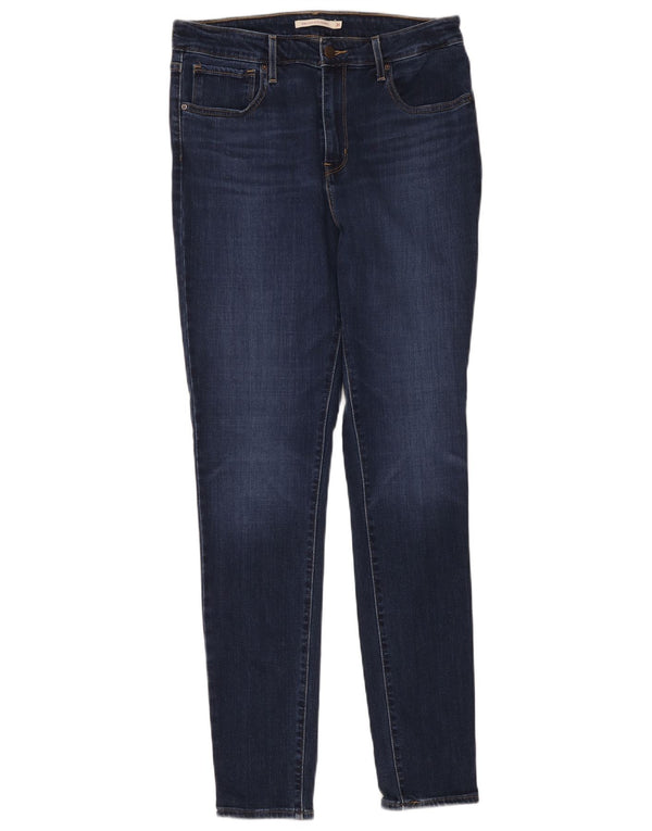 Levi's Jean Skinny Taille Haute 721 Femme W31 L32 Bleu Marine Coton
