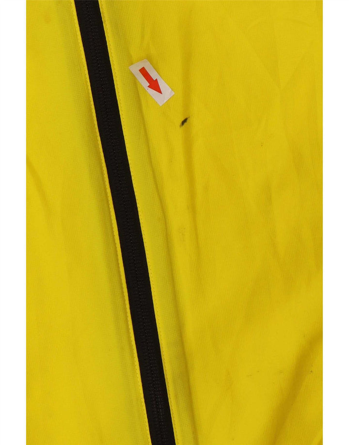 Adidas Veste de pluie Clima Proof pour homme UK 40 Large Jaune Polyester