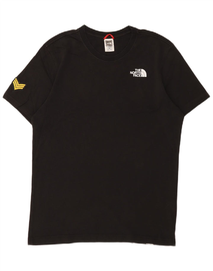 The North Face T-shirt graphique pour homme en coton noir moyen
