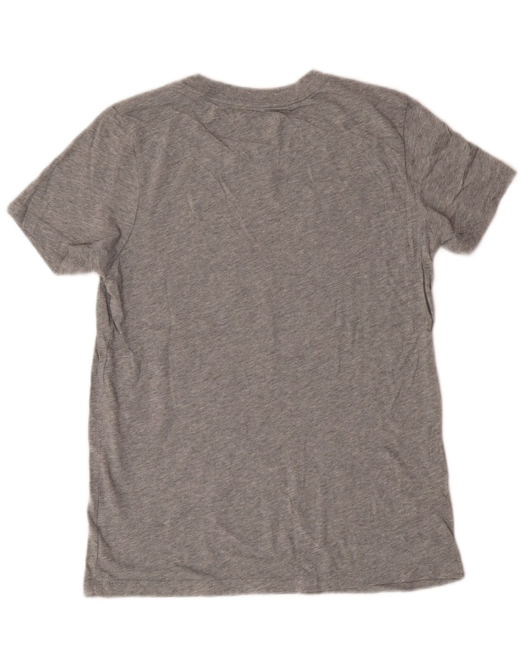 Converse T-shirt graphique pour femme UK 12 Gris moyen Coton