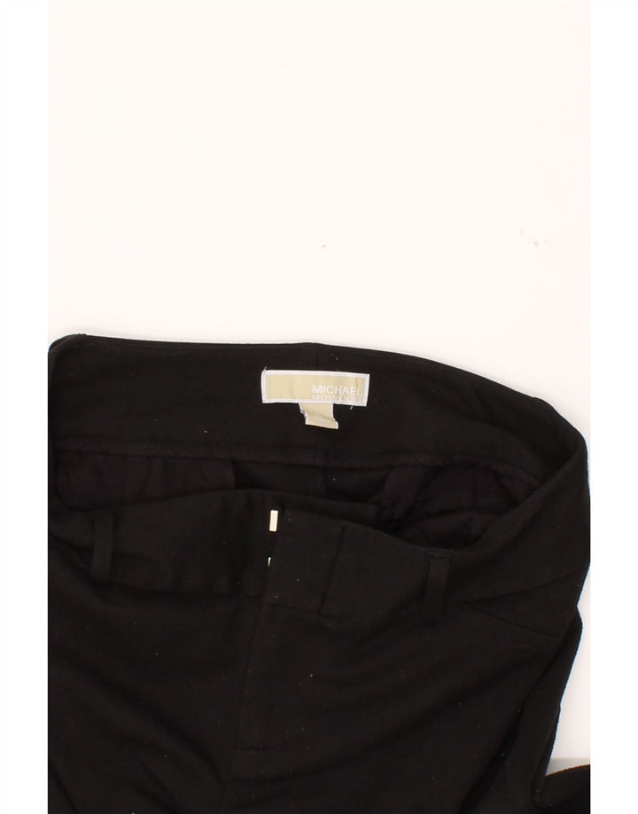 MICHAEL KORS Womens Slim Casual Trousers US 6 Medium W30 L29 Black Vintage Michael Kors and Second-Hand Michael Kors from Messina Hembry 