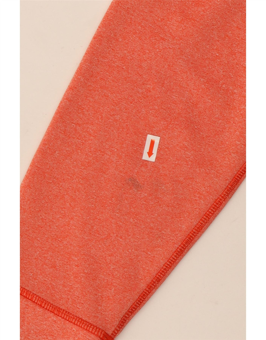 THE NORTH FACE Pull à capuche graphique pour femme UK 14 Large Orange Polyester